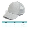 Baby Baseball Cap Toddler Infant Mesh Sun Hat Breathable Kids