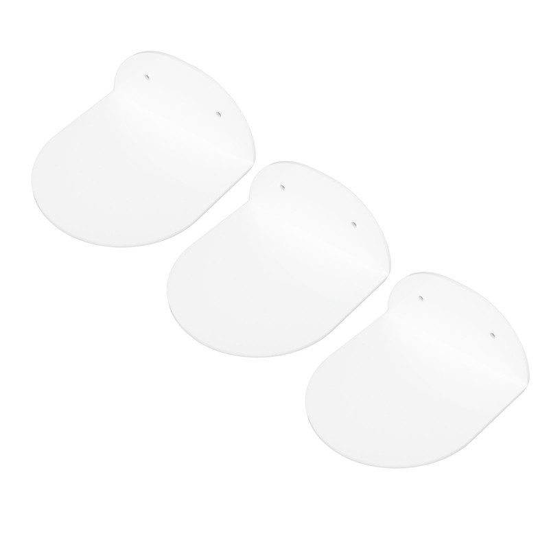 3pcs Wall Speaker Floating Shelves Acrylic Waterproof Wall Mounted Speaker