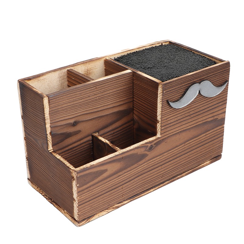 Salon Shears Holder Rack Salon Professional Hairdressing Storage Box Desktop