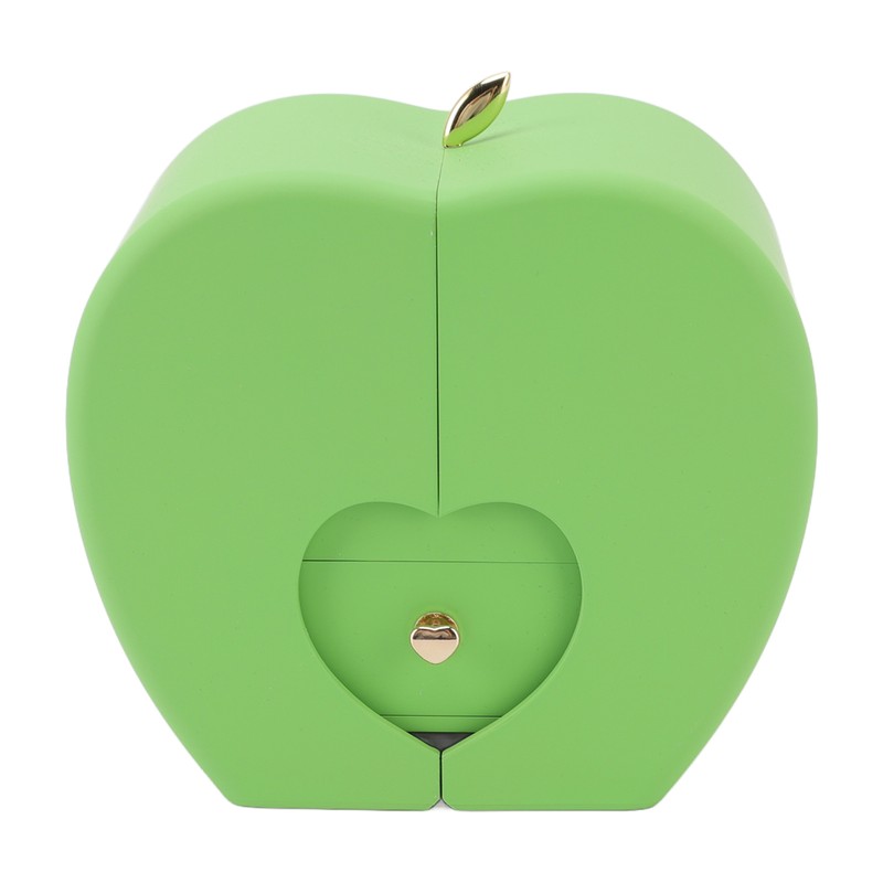 Rose Jewelry Box Apple Rose Shape Acrylic Jewelry Gift Box