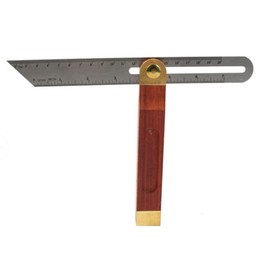 Sliding T Bevel Gauge Woodworking T Bevel Angle Finder with Hardwood Handle and Metric Marks