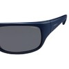 Polaroid Unisex Adult Sunglasses, Blue (Matte Dark Blue / Gray