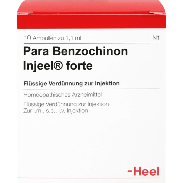 Para-Benzochinon-Injeel forte Inj.-Lsg., 10 St. Ampullen