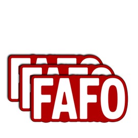 (3Pcs) Cool Stickers Funny Sarcastic Quote Humor Motivational Inspirational Gifts Waterproof Vinyl Decals for Kindle Water Bottle Bumper Car Hard Hat Phone Laptop 3x1.5