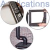 LANUCN Stove Sealing Cord, Sealing Tape for Fireplace, Fireproof Oven