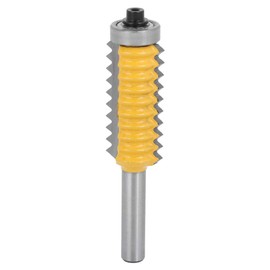 8 Shank Router Bit, Line Type Wood Milling Cutter Carbide Joint Router Bit Multi-Tooth Woodworking Tool(8 x 41)