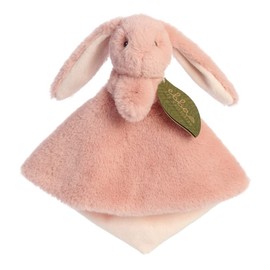 Aurora World Aurora 23324 Ebba Baby Brenna Rabbit Comforter, 30 cm, Eco-Friendly Plush Toy, Rose, Pink