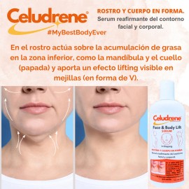 Serum Reductor De Papada Y Mejillas Celudrene 250 Ml