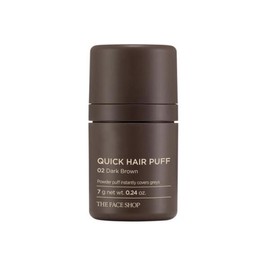 The Face Shop (현대Hmall)더페이스샵 퀵 헤어 퍼프 다크브라운 (The Face Shop) Quick Hair Puff Dark Brown