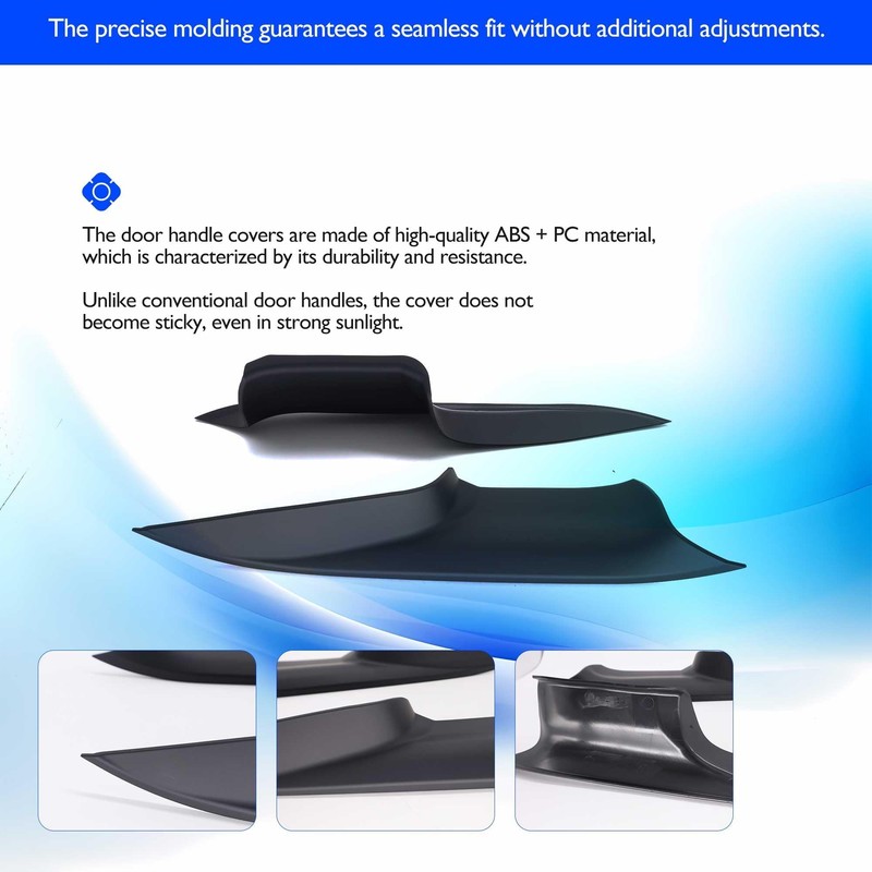 HISports Door Handle Cover Compatible with 7 Model (2008-2014) -