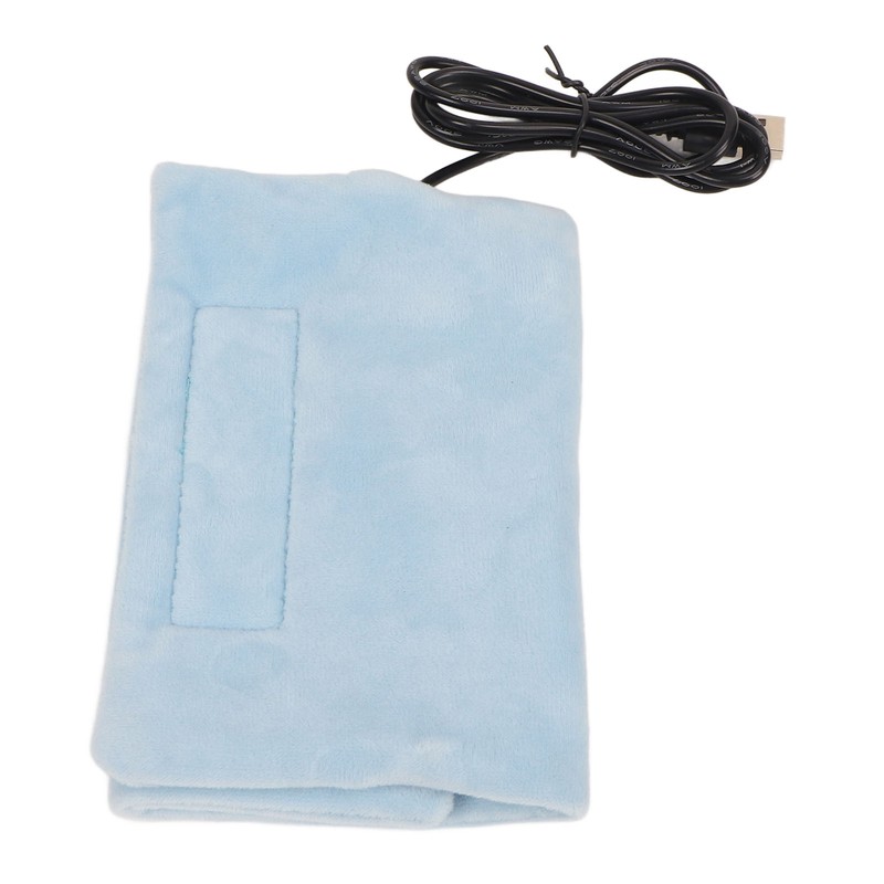 Baby Bottle Warmer Blue Cotton USB Heat Preservation Baby Feeding