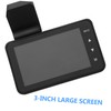 CAXUSD Dvr Dash Cam with Screen Front and Rear Video