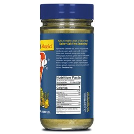 Spike Seasoning - Salt Free and Gluten Free - 1.9 oz