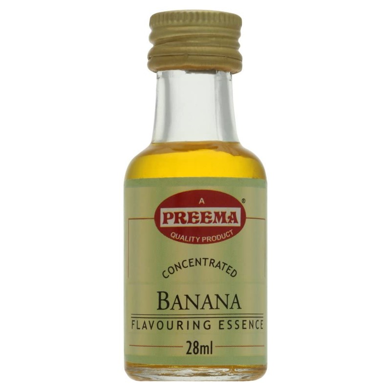 Preema Banana Flavouring Essence 3X28ml Small Size Premium Quality