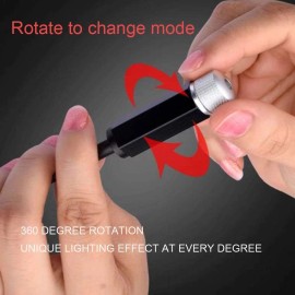 LEDCARE USB Star Projector Night Light, Portable Violet Blue Star Lamp for Car, Ceiling,