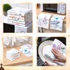 FuWeave 12 Pcs Religious Christian Kitchen Dish Towel 15.7'' x