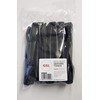 10 x GSL Black Plastic Serving Tongs - Buffet Party