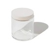 soil Diatomaceous Earth Food Container, Glass, White
