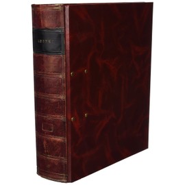 Taupe – Folder Foolscap 70 mm folio burgundy