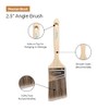 Vermeer Paint Brushes - 3-Pack - 2.5" Angle Sash Brushes
