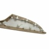 MUTUSAISI Front Left Beige Leather Door Panel Lid Armrest Fit