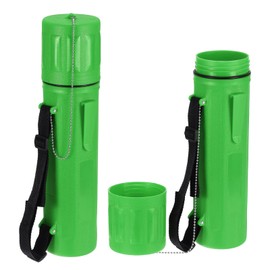 MECCANIXITY 2pcs Welding Rod Storage Tube, 14 Inch Tungsten Electrode Holder Container Airproof Waterproof 4.5kg Capacity with Strap, Green