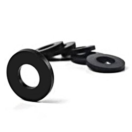 Wideskall® Rubber Flat Washer Grommet 3/4" inch (Pack of 50)