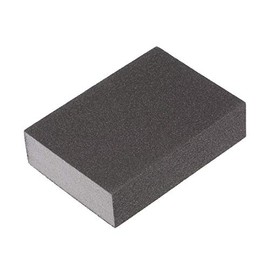 sourcing map Sanding Sponge Block, 200 Grit, 99mm x 70mm x 25mm