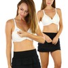 ToBeInStyle Bralettes de lactancia sin costuras para mujer, Individual: borde