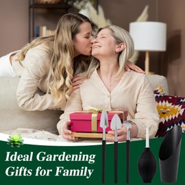 44 pcs Succulent Tool Set - 39.4" Indoor Plant Repotting Mat and 19 Pcs Mini Gardening Hand Tools Bag, Garden Plants Transplanting Supplies for Women Gardener Gifts Outdoor, Green