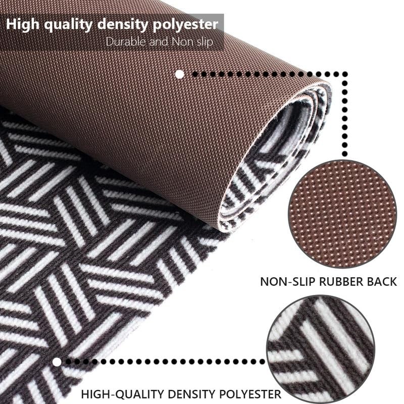 Cestavie Hallway Runner Carpet Rug Non Slip Custom Size 4FTX18FT,