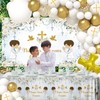 MEHOFOND 263Pcs Nuestra Primera Comunión Baptism Party Decorations Supplies God
