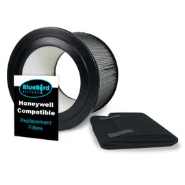 BlueBird Filters Honeywell Replacement HEPA Filter & Carbon Pre Filter Kit for Air Purifier Model 50250 50250-S OEM Part Number 24000