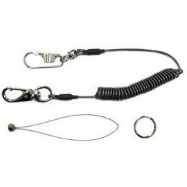 su-pa-tu-ru (Supertool) Safety Rope (Stainless Steel With Wire Wick dairekutokyattihukku) 1kg – Available in Clear Black ar430db [Safety Belt Fall Prevention Electrician High In The Safety of work]