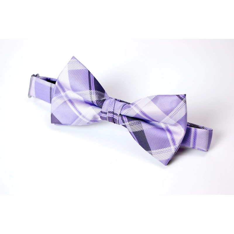 Spring Notion Men's Patterned Bow Tie Lilac