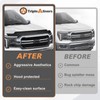 TripleAliners Hood Deflector Protector Compatible with 2021-2024 2025 Ford F150