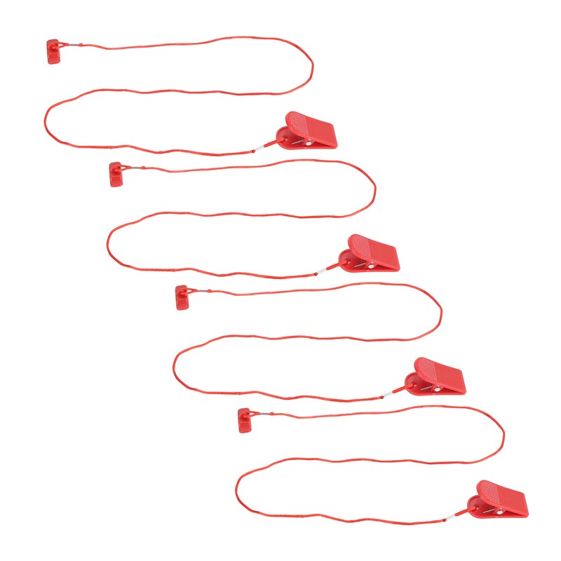 4pcs Magnetized Treadmill Safety Switch Emergency Universal Accessory Treadmill Magnetic