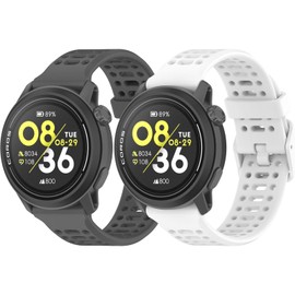 Harikiri Sport Bands Compatible with Coros Pace 3/Apex 2 Pro/Apex Pro/Apex 46mm,Soft Silicone Strap for Coros Pace 3/Apex 2 Pro/Apex Pro/Apex 46mm, Women and Men