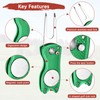 TIXIPEM Golf Divot Repair Tool [4PCS] - Switch Foldable Divot