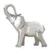 Deco 79 Ceramic Elephant Decorative Sculpture Standing Home Decor Statue,