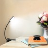 4LEDs USB Rechargeable Light Dimmable 360 Degree Flexible Clip on