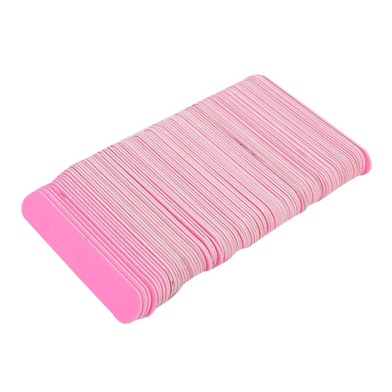Lima de uñas, 100 piezas de limas de uñas de