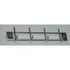 High Quality clothes hook, coathook with 4 hooks, shiny chrome