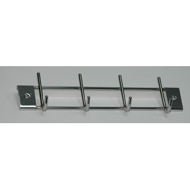 High Quality clothes hook, coathook with 4 hooks, shiny chrome