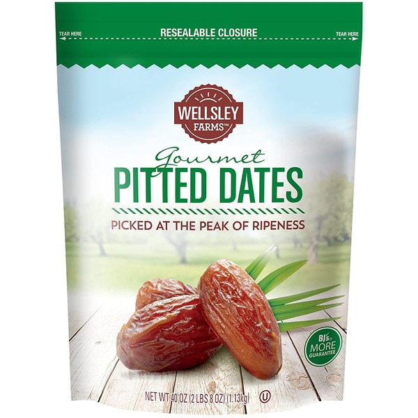 Wellsley Farms Dried Pitted Date 40 Oz,, ()