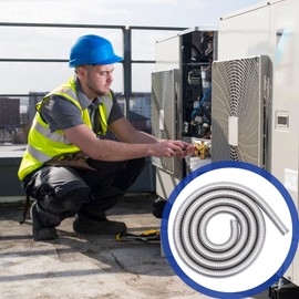 Cabilock Cable Protection Heat Shield Protection Pipe Wrap Cable Cover Sleeve Marine Wire Car Wire Black Metal Cable Sleeve Protective Wire Cable Protection Cable Protection Hose