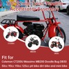 7/8" 22mm Throttle Replacement Kit Cable Kill Switch for 50-250cc