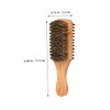 FOMIYES Beard Grooming Kit 2pcs Styling Comb for Men Brush