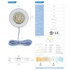 Tresco Lighting L-1EQPCBL-KIT 12V DC UL Safety Listed Cabinet Lighting