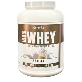 Proteina Whey blend Mezcla premium 100 Protein 5 libras Sabor Vainilla 71 servicios 2.24 kg                                                           